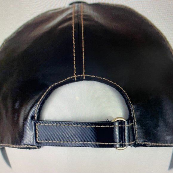 Gucci Patent Leather Baseball Cap - Picture 3 of 4